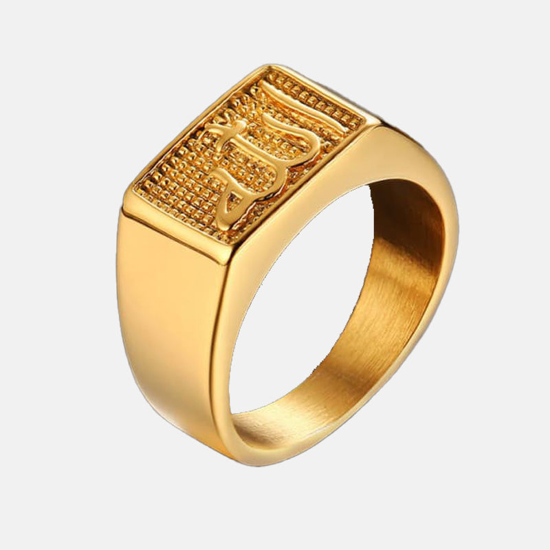 ATUL - Ring - Stainless Steel - Gold Plated
