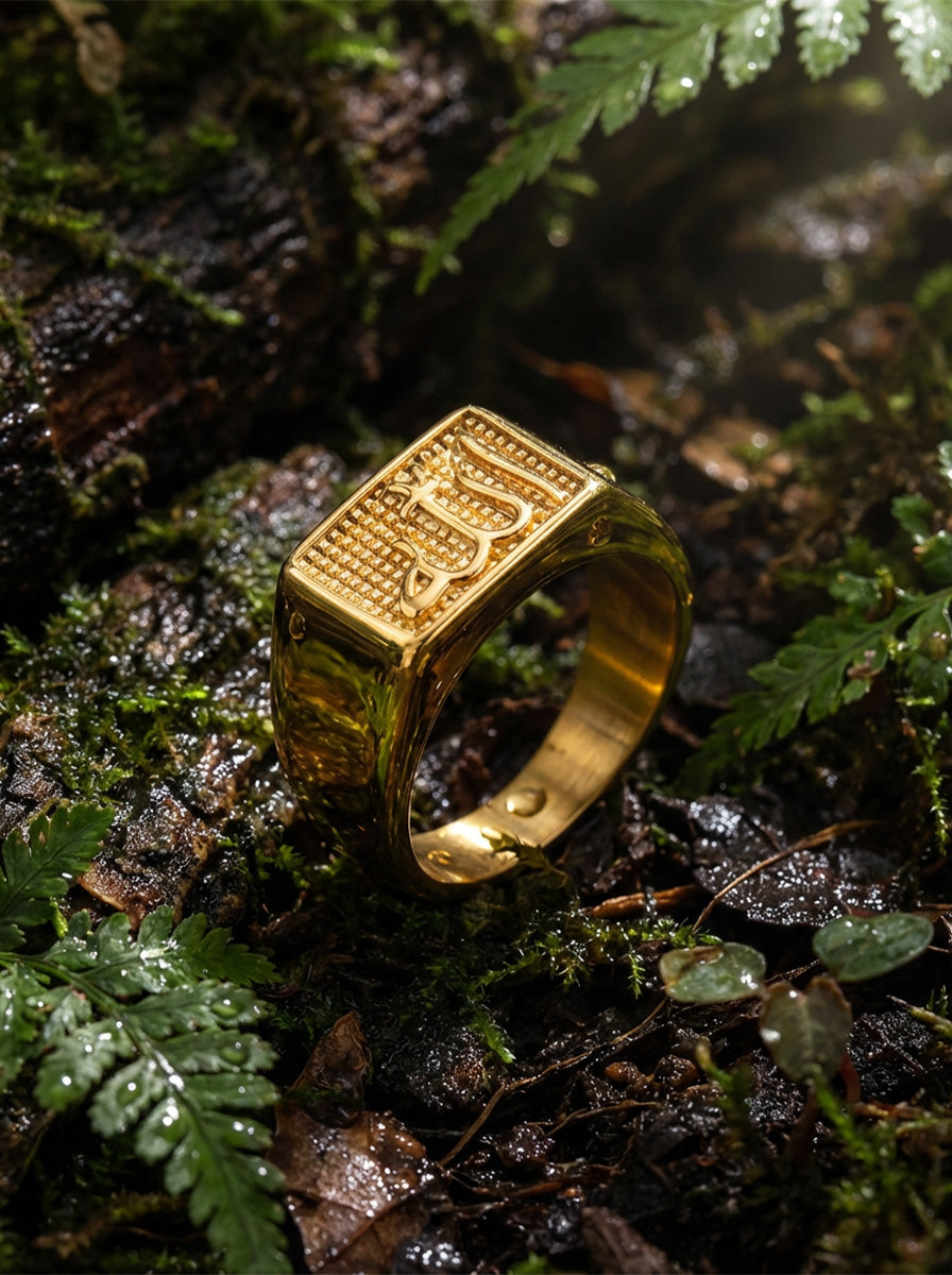 ATUL - Ring - Stainless Steel - Gold Plated