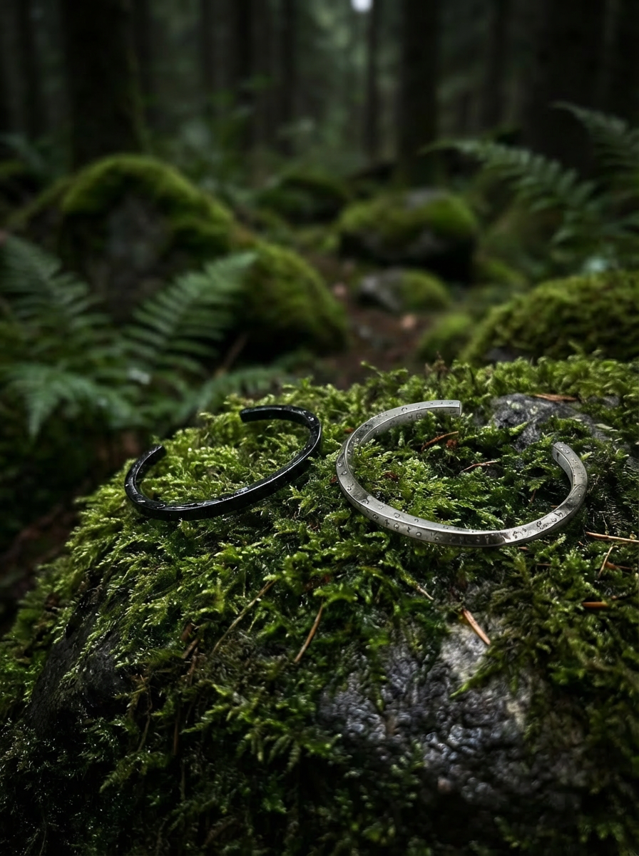 BENDED - Bracelet - Titanium