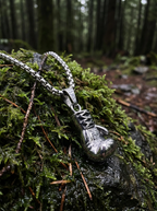 BOX - Necklace - Titanium