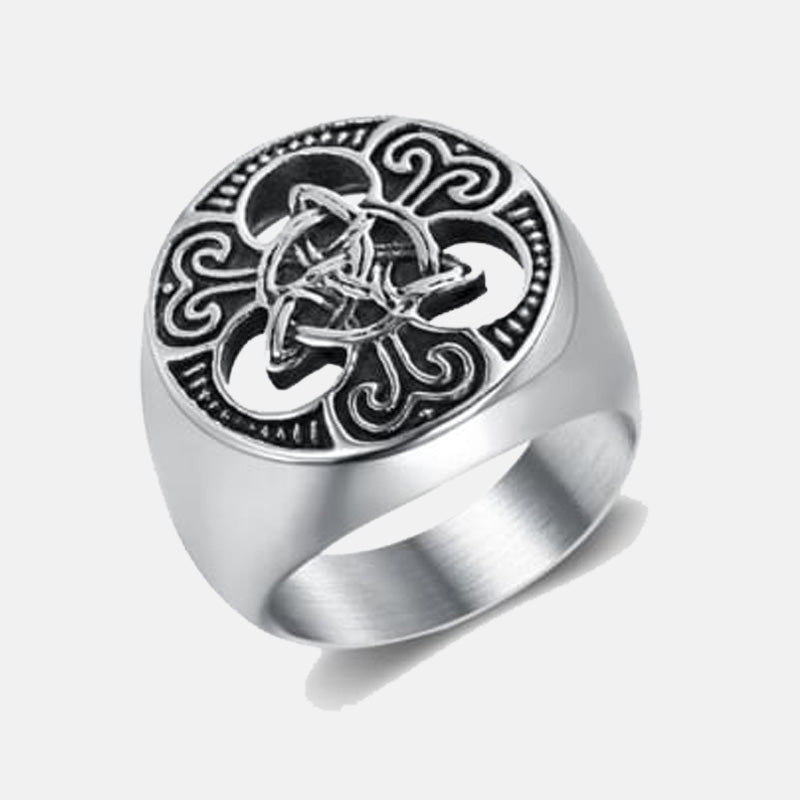 CONNECT - Ring - Titanium - High Gloss