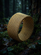 FENCE - Ring - Stainless Steel - Gold Plated