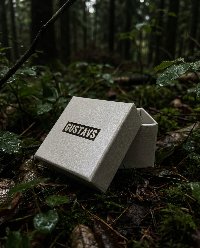 BACKONBLACK - Earring Set - Titanium - Black