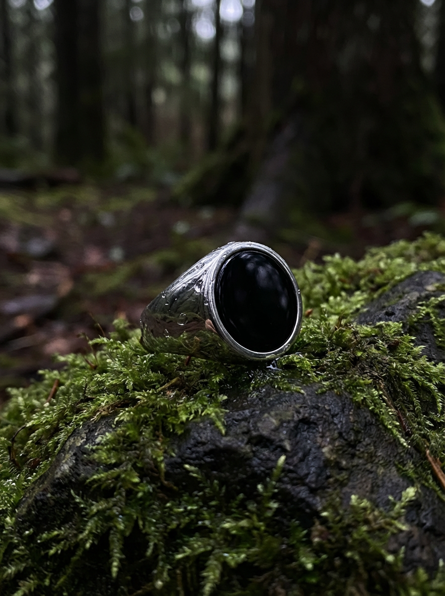 SEAL - Ring - Titanium - High Gloss