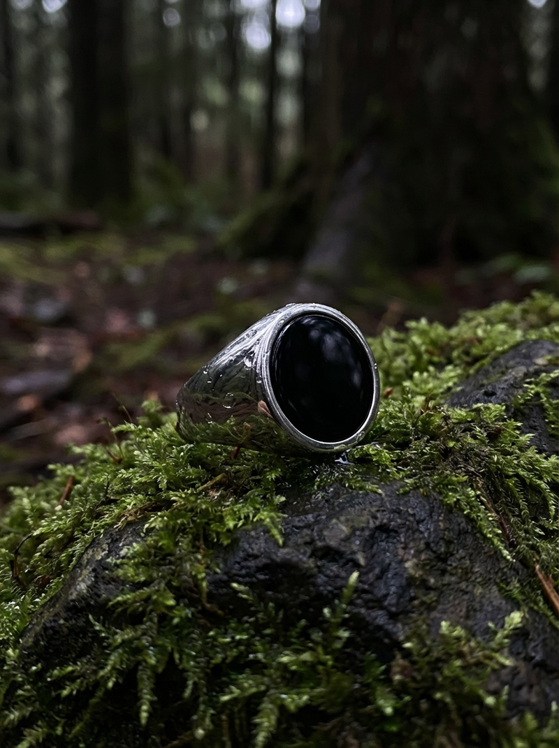 SEAL - Ring - Titanium - High Gloss