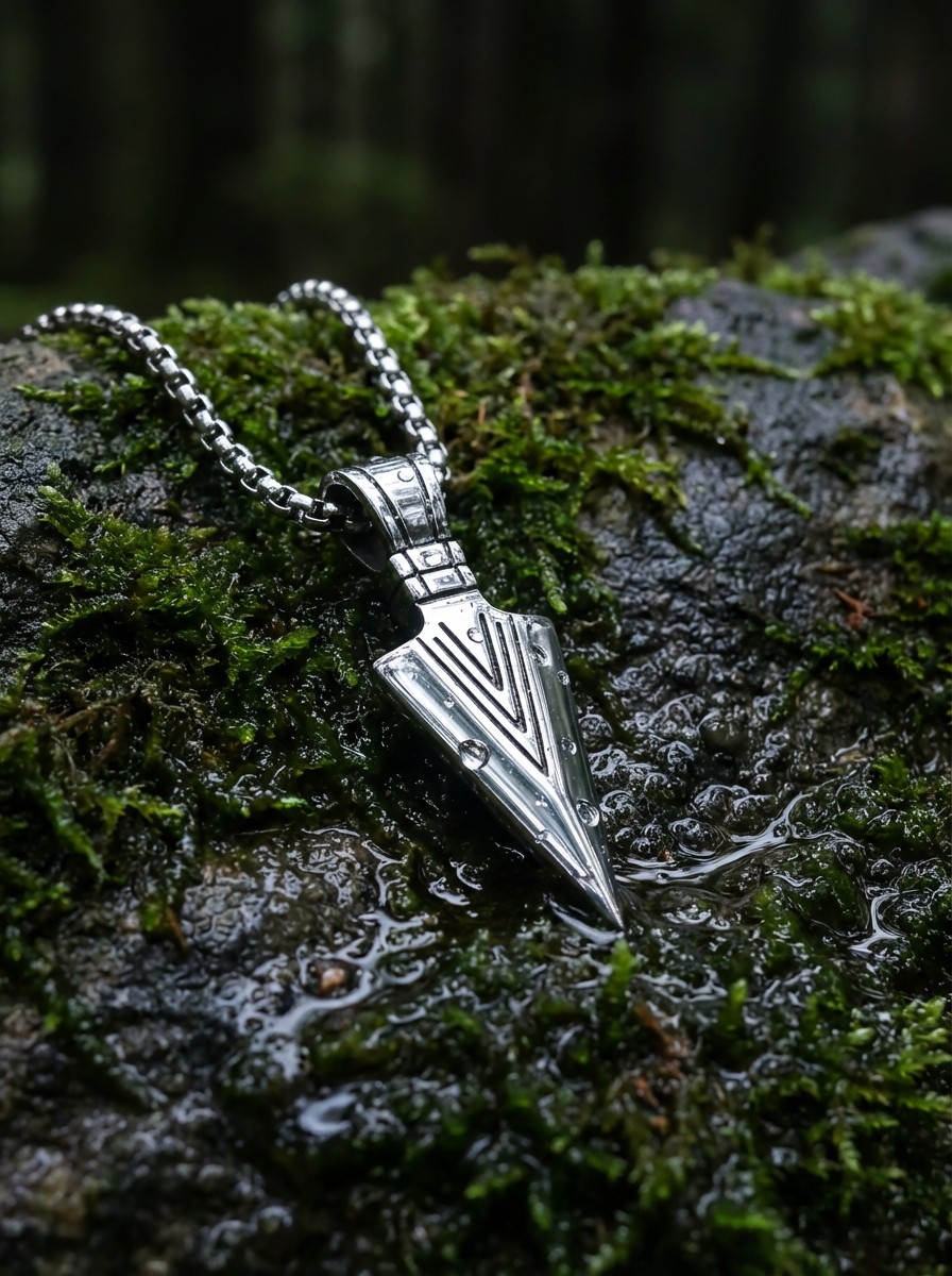 SPEARPOINT - Necklace - Titanium