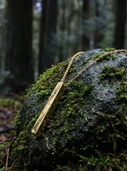 STICK - Necklace - Stainless Steel - High Gloss