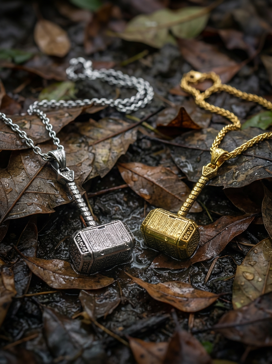 THOR - Necklace - Titanium