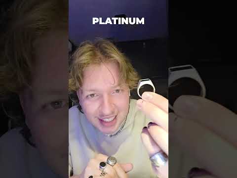 KINGPIN - Ring - Stainless Steel - Platinum Plated
